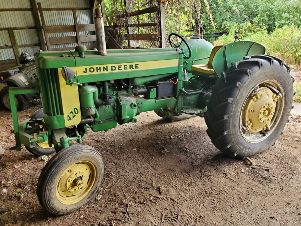 SOLD 1958 John Deere 420 Tractors Less than 40 HP Tractor Zoom