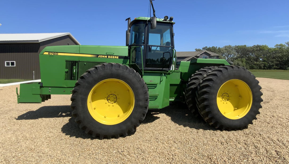 1991 John Deere 8760 Tractors 300 to 424 HP for Sale | Tractor Zoom
