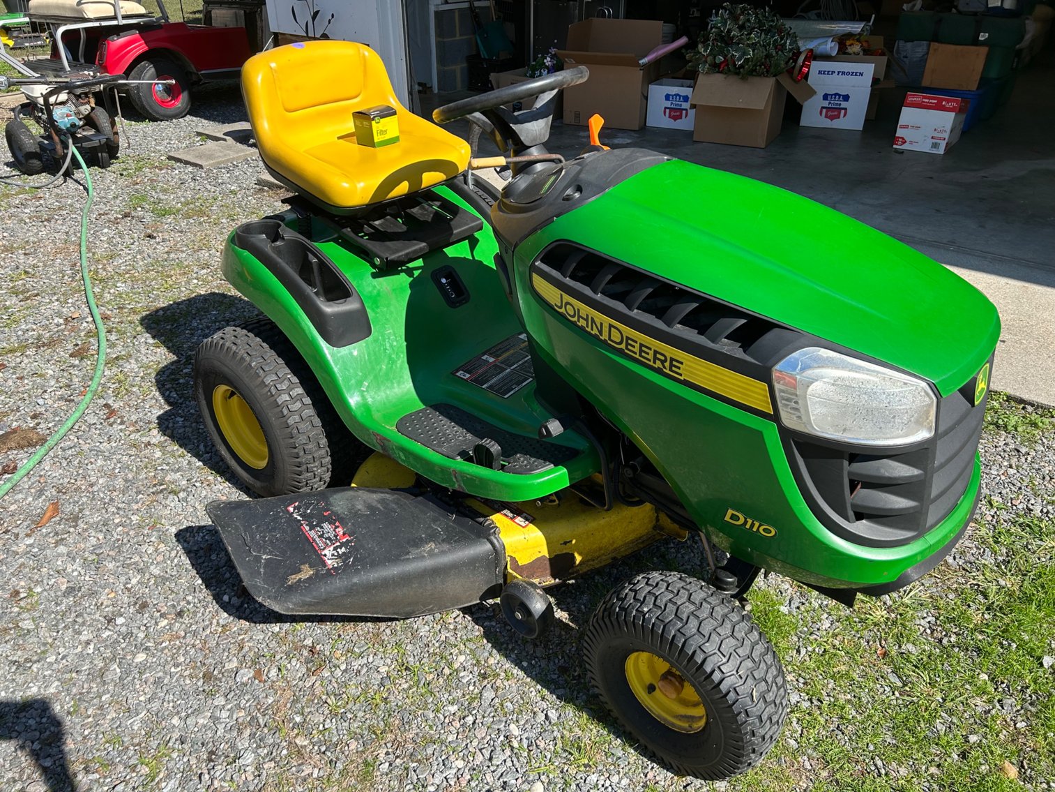 SOLD John Deere D110 Other Equipment Turf Tractor Zoom