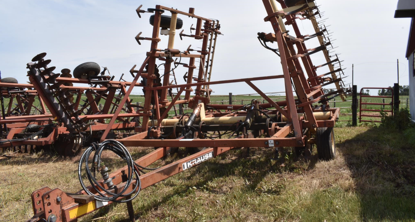 SOLD Krause 4100 Tillage Field Cultivators Tractor Zoom