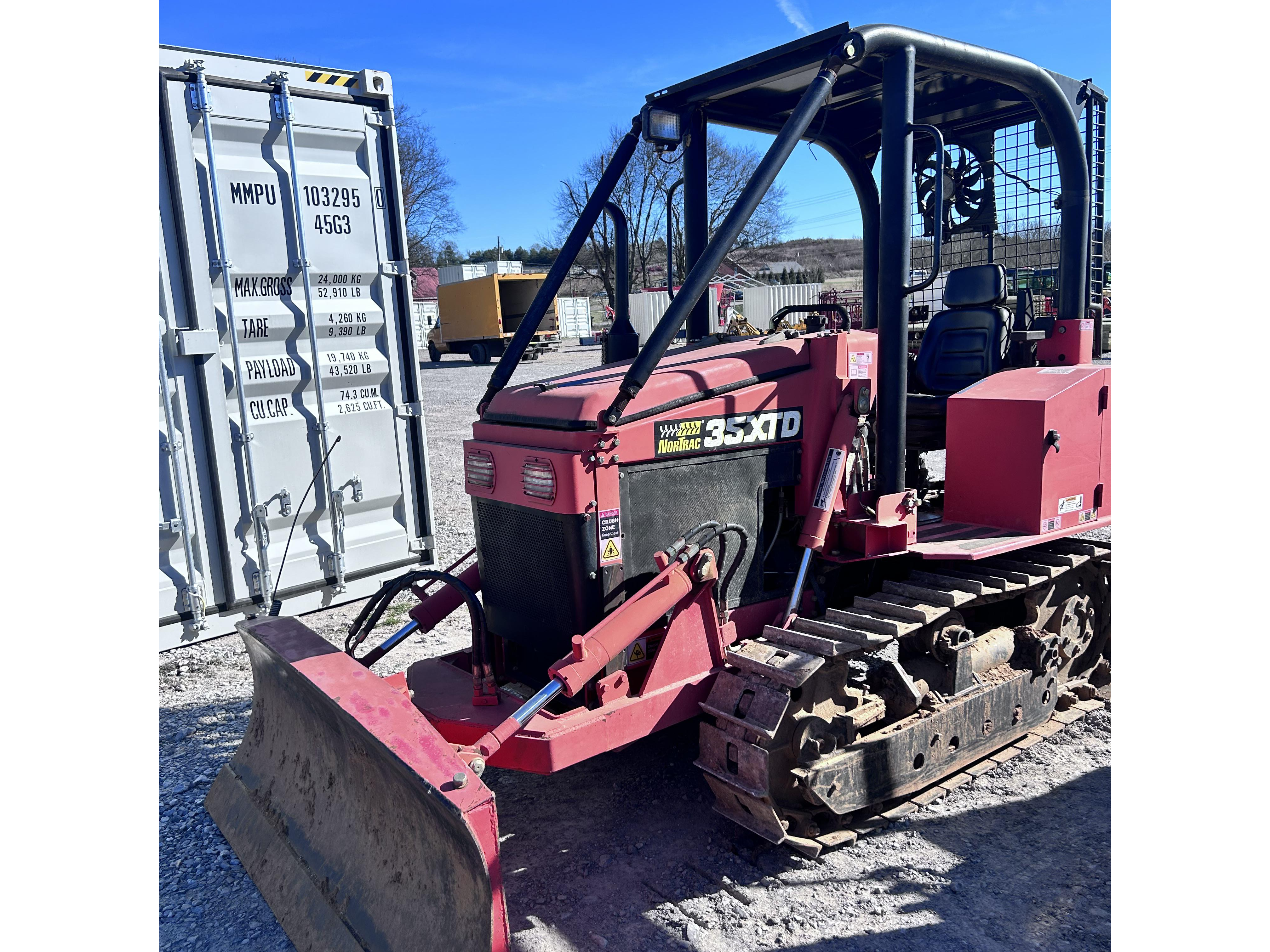 SOLD - NorTrac 35XTD Lot No. 29925 Construction with 159 Hrs