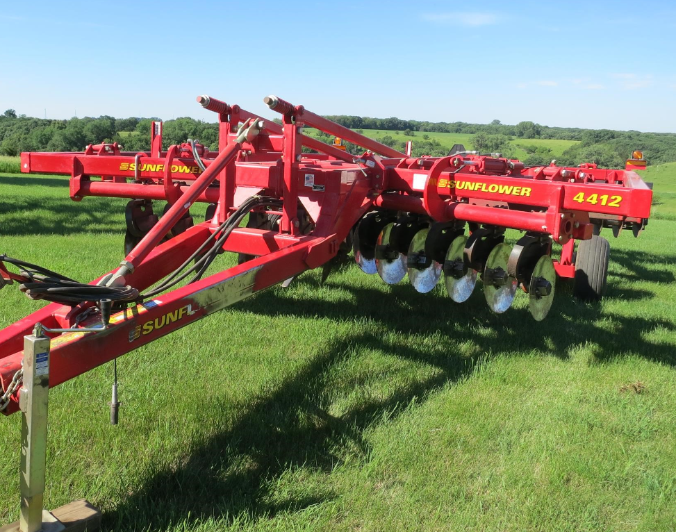 SOLD - Sunflower 4412 Tillage Disk Rippers | Tractor Zoom