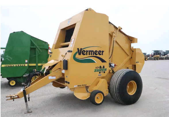 Vermeer 604M Hay and Forage Balers - Round for Sale | Tractor Zoom